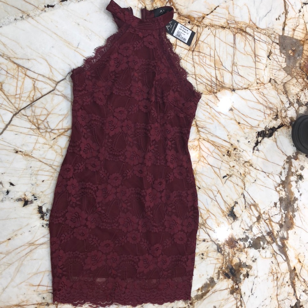 Plum Party Dress